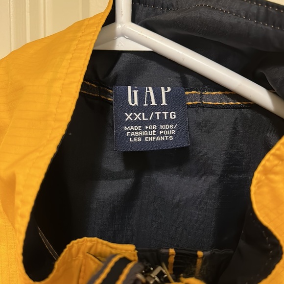 Vintage Gap Yellow Lined Windbreaker - Picture 4 of 13